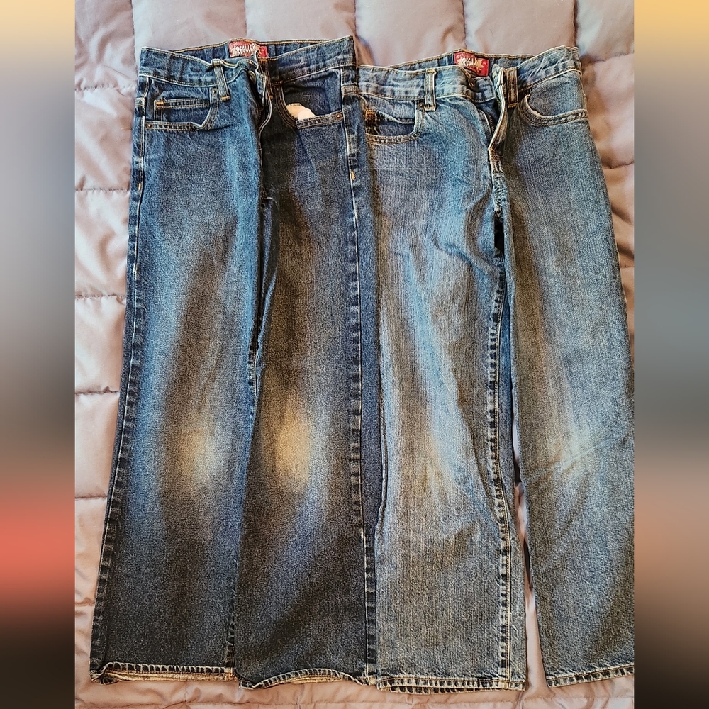 2 pair of Old Navy Boys Jeans Size 10